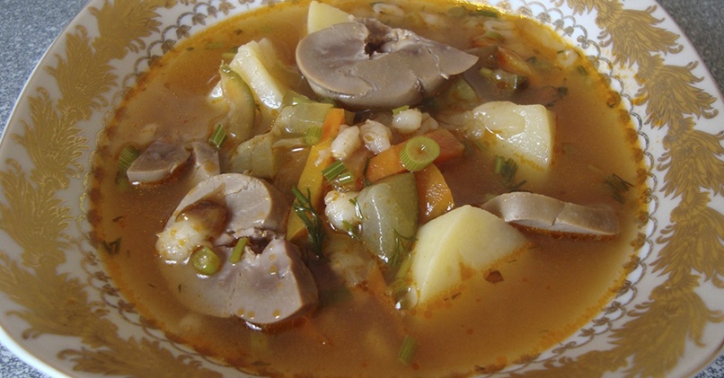 рецепт рассольника с почками