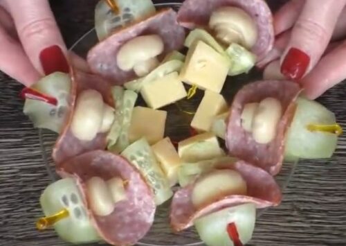 Канапе для фуршета - 50 вкусных и оригинальных рецептов, как приготовить, простые ингредиенты