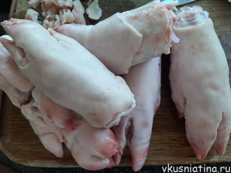 Холодец из свиных ножек, рецепт классический: 6 вкусных рецептов