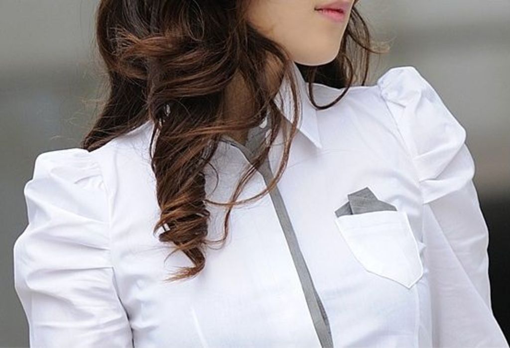 Чем можно отстирать белую блузку
